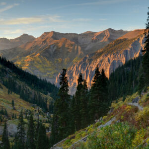 On the Trail to Blue Lakes, nr. Telluride, Colorado, September 19, 2012