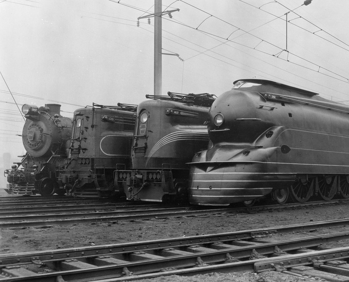 vintage silver halide railroad photographs