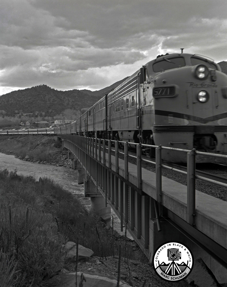 Railroad photographs Colorado