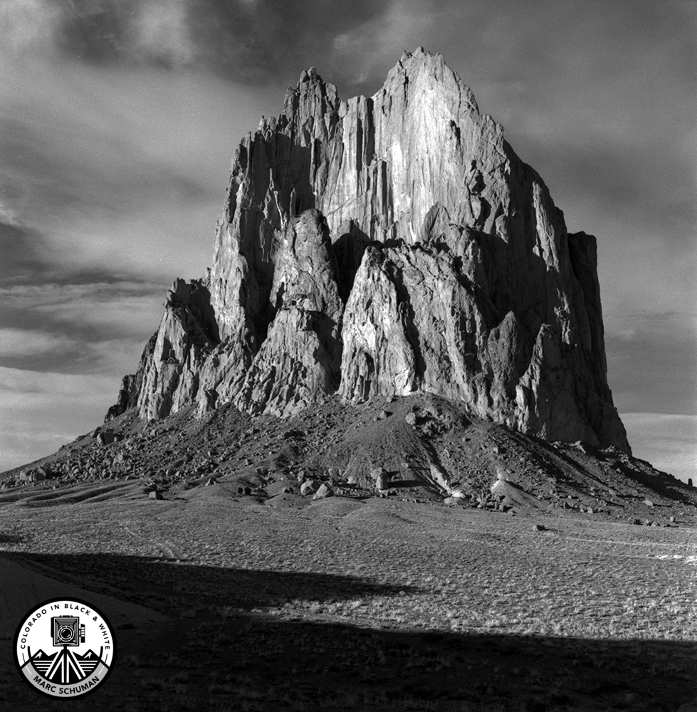 Shiprock, NM at Sunset Latest Shot
