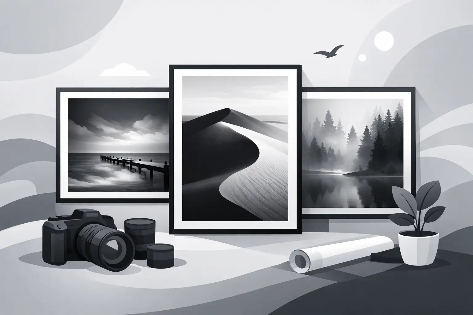 Black and White Fine Art Photography Prints